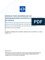 6 Manual - Elaboración - Programaciones Docentes JUNIO 2010