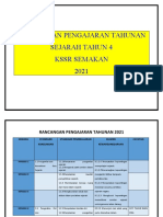 RPT Sejarah Tahun 4 (KSSR Semakan)