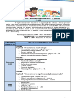 Roteiro de Estudo para PS1 de Matemática, Inglês, Artes, Ciências, História, Geografia, Português