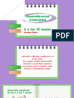 Desarrollo Social y Emocional de 6 A 12