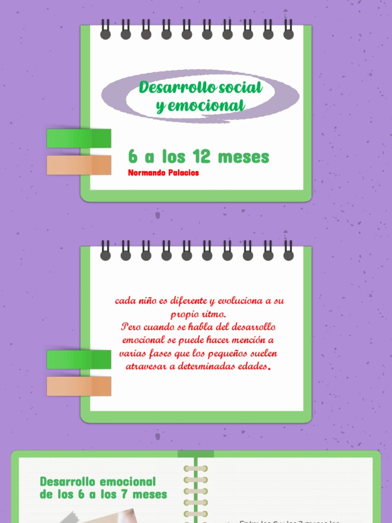 Desarrollo Social y Emocional de 6 A 12 | PDF | Las emociones | Teoría ...