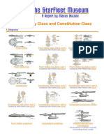The Starfleet Museum - Pyotr Velikiy Class and Constitution Class