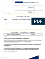 PST - Module 1 - Career Stage 2 Breakout Room Discussion Summary Table