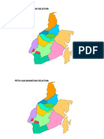 Peta Kalimantan Selatan