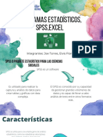 Programas Estadísticos, SPSS, Exel