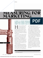 2007-Measuring For Marketing