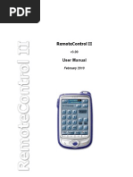 Download RemoteControl_II_v300 by pipo2010 SN58545455 doc pdf