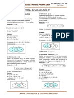 3 ARITMÉTICA 2 - Teoría de Conjuntos II