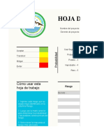 Hoja de Gestión de Riesgos
