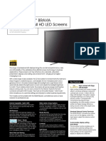 32, 40 and 46" BRAVIA Professional Full HD LED Screens: FWD-32EX650P, FWD-40EX650P & FWD-46EX650P Displays