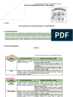 2° Grado - Experiencia de Aprendizaje N°06