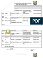 Weekly Learning Home Plan