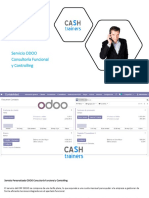 Servicio ODOO Consultoría Funcional y Controlling