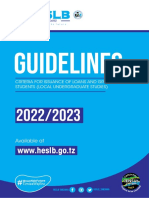 Guidelines and Criteria 2022 2023