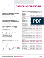 Platts Coal Trader International: Volume 22 / Issue 144 / July 29, 2022