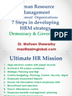 7 Steps in Developing HRM Strategy