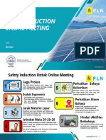 SAFETY INDUCTION Meeting Online