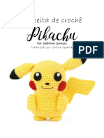 Crochet-pattern-Pikachu-Português-BR