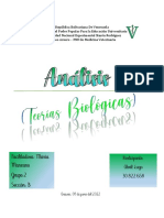 Analisis de Las Teorias Biologias