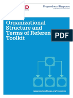Org. Structure and TOR Toolkik