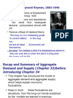 Chapter 34 - The Influence of Monetary and Fiscal Policy On Aggregate Demand