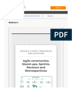 Agile Ceremonies: Stand-Ups, Sprints, Reviews and Retrospectives