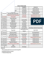 Jadwal Kegiatan Sehari Hari Terbaru