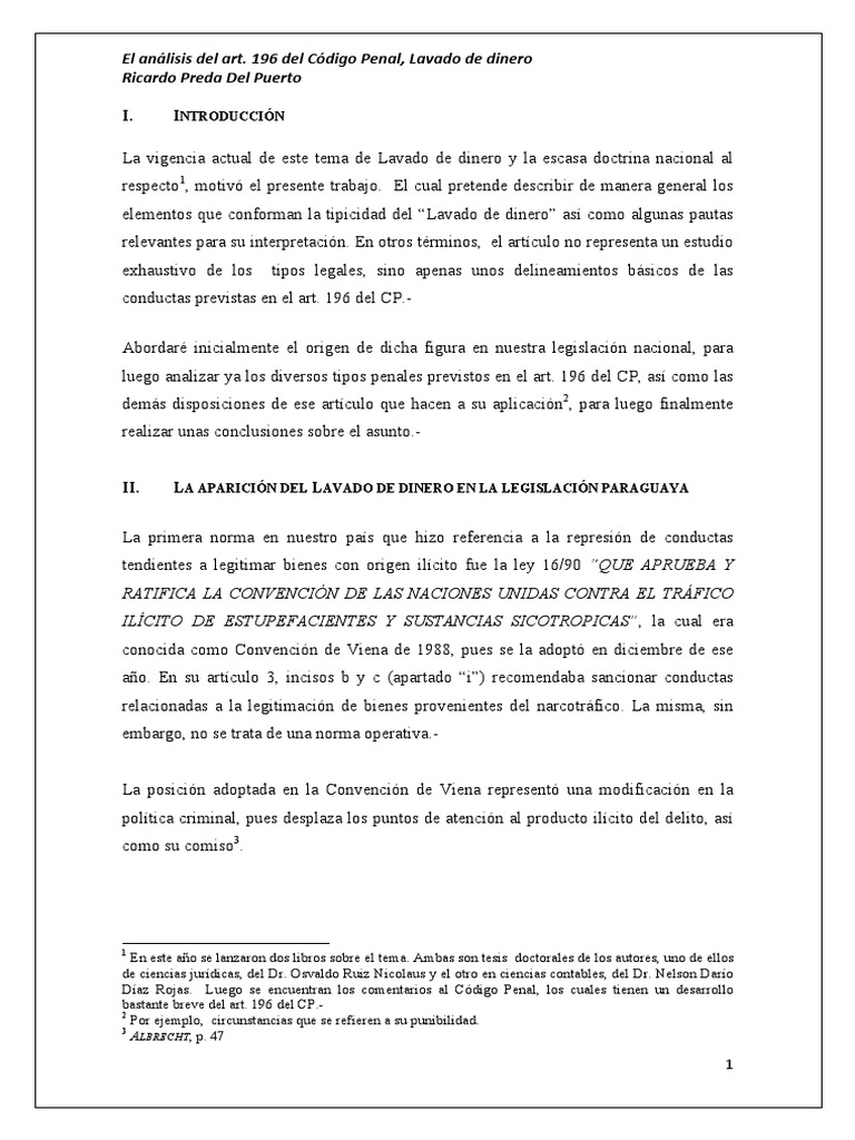 557efe0c94d52 | PDF | Derecho penal | Lavado de dinero