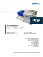 Hammer Mill: Multimill 630B-1000B