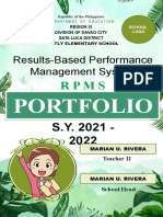 FINAL #2 GREEN TEMPLATE T1 T3 Results Based Performance Management System