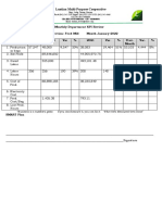 Monthly KPI Review Form Production