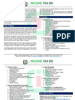 BROCHURE of INCOME TAX BD