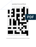 Crossword Puzzle - GBG
