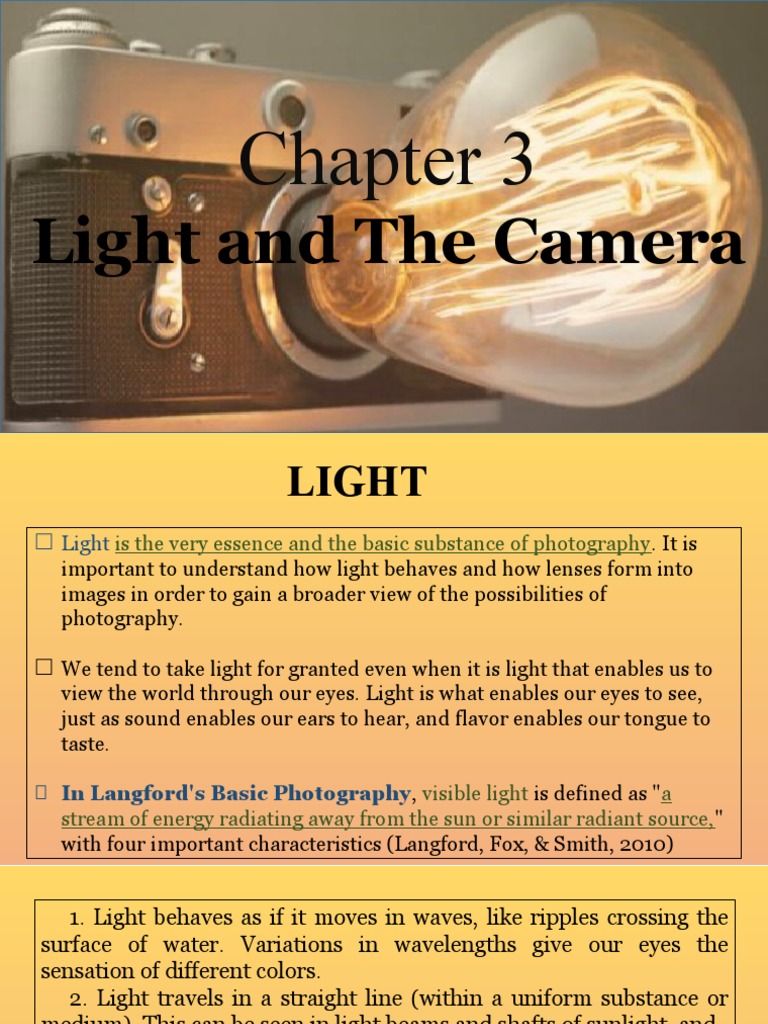 CHAPTER 3 PDF Camera Flash (Photography)