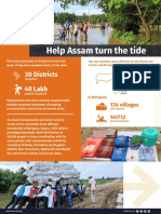 Help Assam Turn The Tide: 30 Districts 40 Lakh