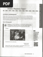TOEIC Listening Practice Test 1 | PDF
