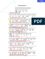 Lesson 6 Wan Duan Pii Lae Ruduugaan TH B-Exercices _ With Correction