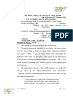 Delhi HC Judgement Dated 22.01.2021 - Sh. Rakesh Kumar Gupta Erstwhile CPIO Union Bank of India Ors. vs. Central Information Commision Anr.