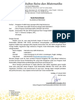 Surat Permohonan Pengajuan PKL 3 BernadusAryo 662018017