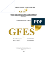 Gfes Nasional Essay Competition 2020