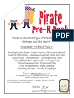 Pirate Pre K Pack