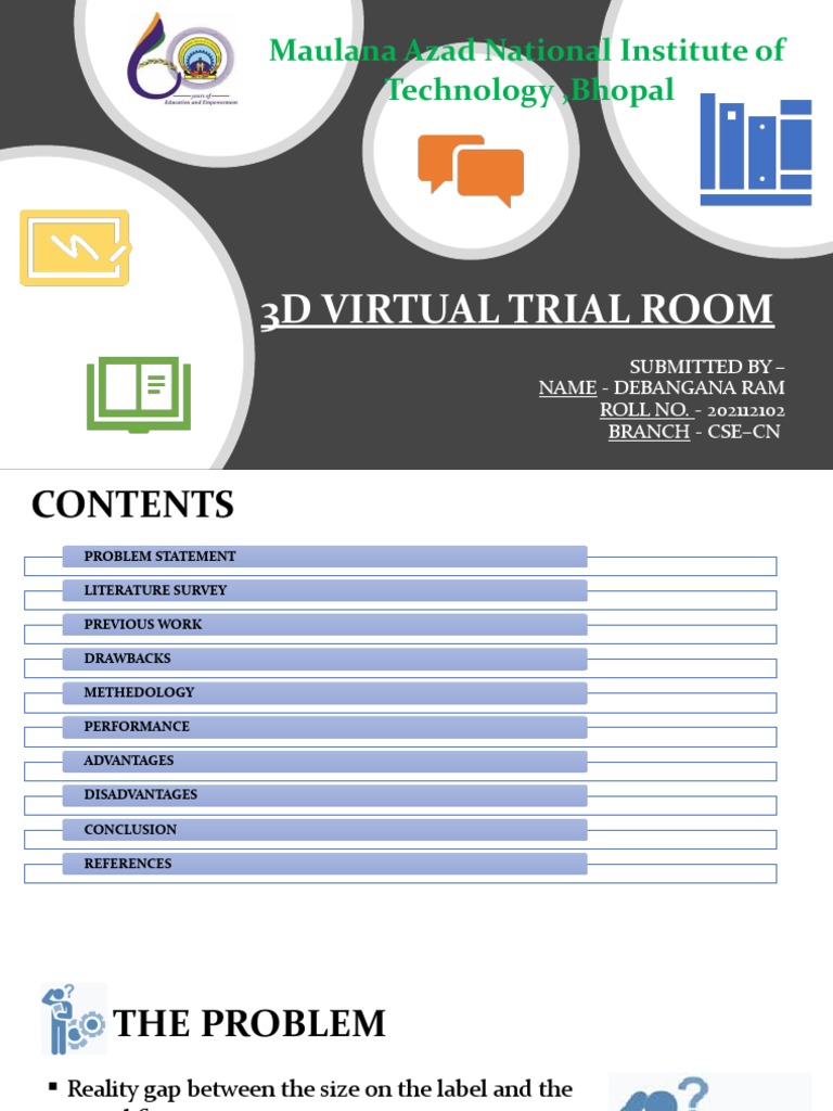 3D Virtual Trial Room Guide | PDF | Computing