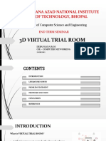 Maulana Azad National Institute of Technology, Bhopal: 3D Virtual Trial Room
