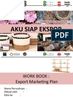 Work Book Export Marketing Plan Home Decor Aku Siap Ekspor