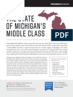 The State of Michigan'S Middle Class