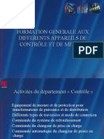 Formation Générale Aux Différents Appareils de Contrôle Et de Mesure (03-2009)