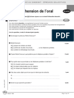 Exemple 2 Sujet Delf b2 TP Document Candidat Comprehension Ecrite Orale Production Ecrite