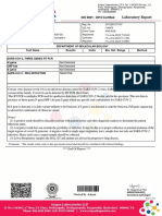 Department of Molecular Biology Test Name Results Units Bio. Ref. Range Method