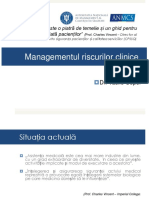Managementul Riscurilor Clinice Vasile Cepoi