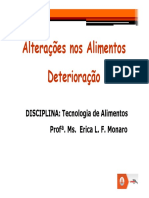 Alteracoes Nos Alimentos Deterioracao DI